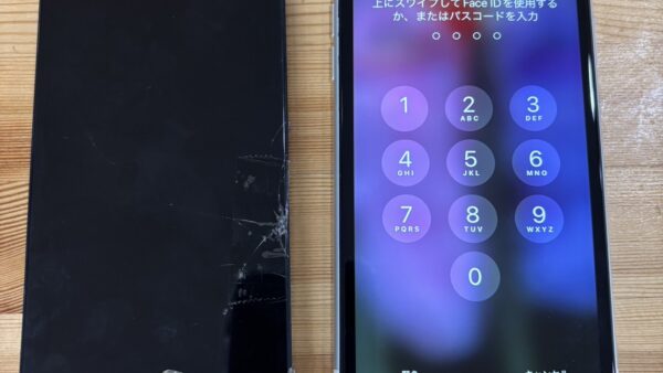 iPhoneXr画面表示不良【iPhone修理熊谷】