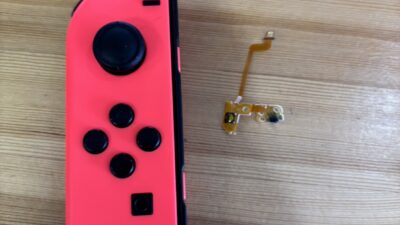 任天堂switchジョイコンLボタンが反応しない【switch修理熊谷】