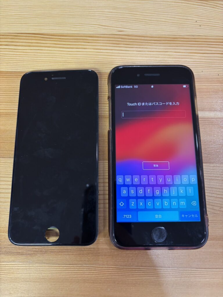 iPhoneSE3画面修理