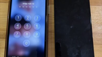 iPhoneX画面表示不良【iPhone修理熊谷】