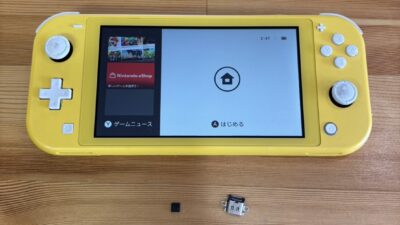 任天堂switchライト充電不良基板修理【switch修理熊谷】