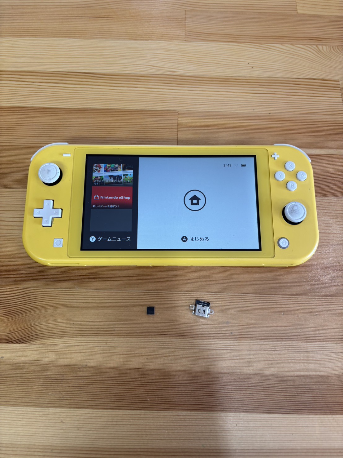 switchライト基板修理