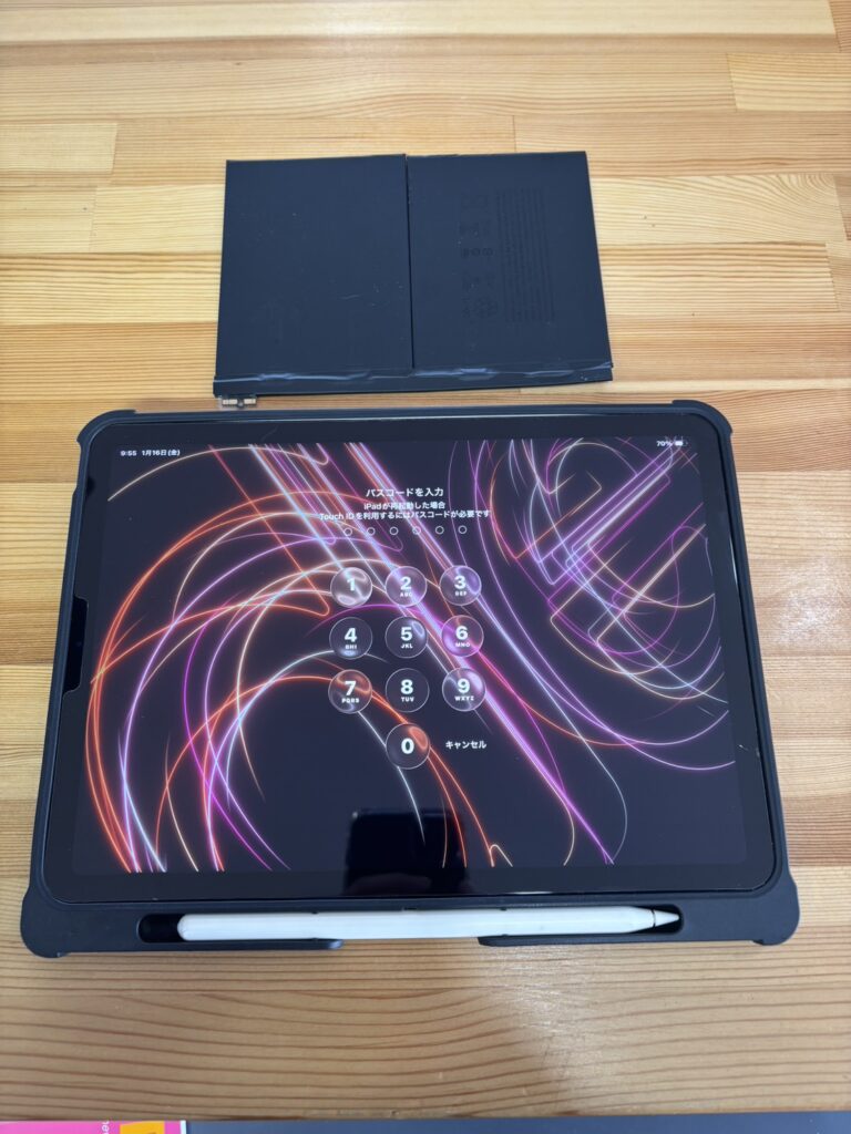 iPadAir4バッテリー交換