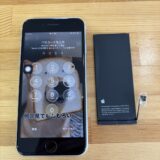 iPhoneSE3バッテリー交換のご依頼【iPhone修理熊谷】