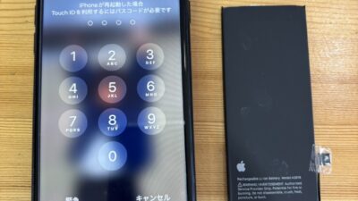 iPhoneSE3バッテリー交換のご依頼【iPhone修理熊谷】