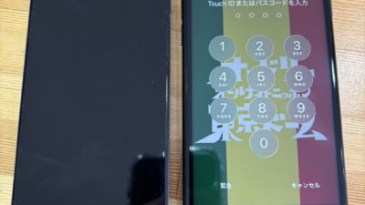 iPhoneSE3画面表示不良【iPhone修理熊谷】