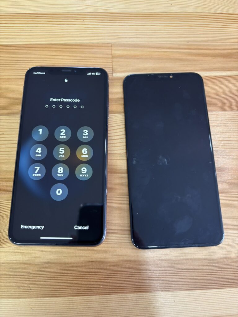 iPhoneXsmax画面修理