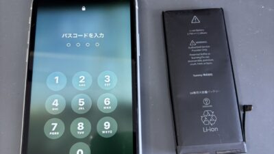 iPhoneXRバッテリー交換のご依頼【iPhone修理熊谷】