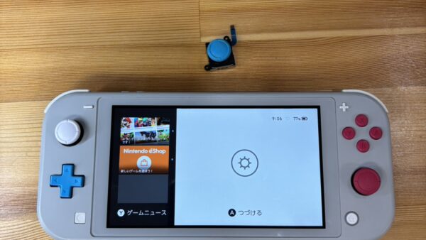 任天堂switchライトスティックが使用できない【switch修理熊谷】