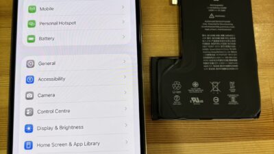 iPhone12Promaxバッテリー交換のご依頼【iPhone修理熊谷】