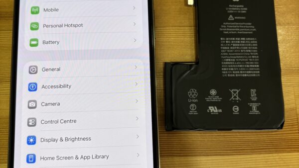 iPhone12Promaxバッテリー交換のご依頼【iPhone修理熊谷】