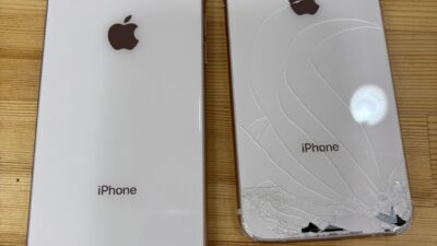 iPhone8バックガラス割れ【iPhone修理熊谷】