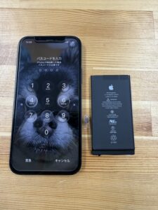 iPhone12バッテリー交換