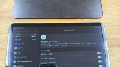 iPad Air5の画面表示不良修理|熊谷市・行田市・深谷市のストックリペア
