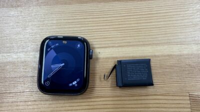 Apple Watch SE 44mm バッテリー劣化をストックリペア熊谷店が修理｜熊谷市・行田市・深谷市