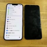 iPhone13Promaxの水没画面表示不良修理|熊谷市のストックリペア