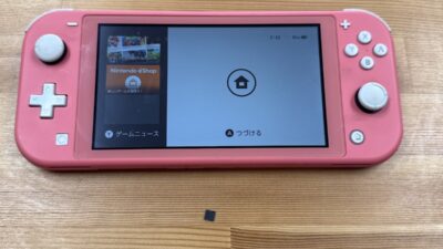 Switchライトの起動不良修理|熊谷市のストックリペア