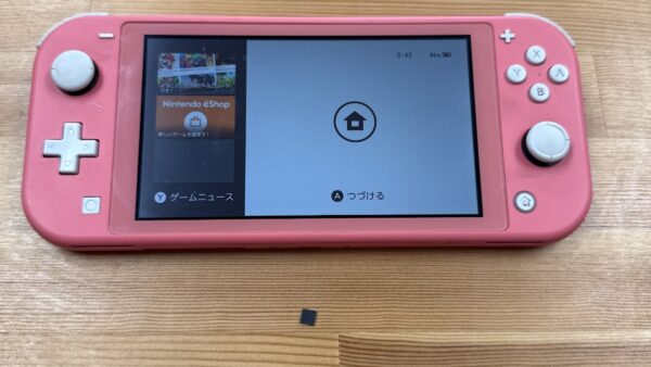 Switchライトの起動不良修理|熊谷市のストックリペア